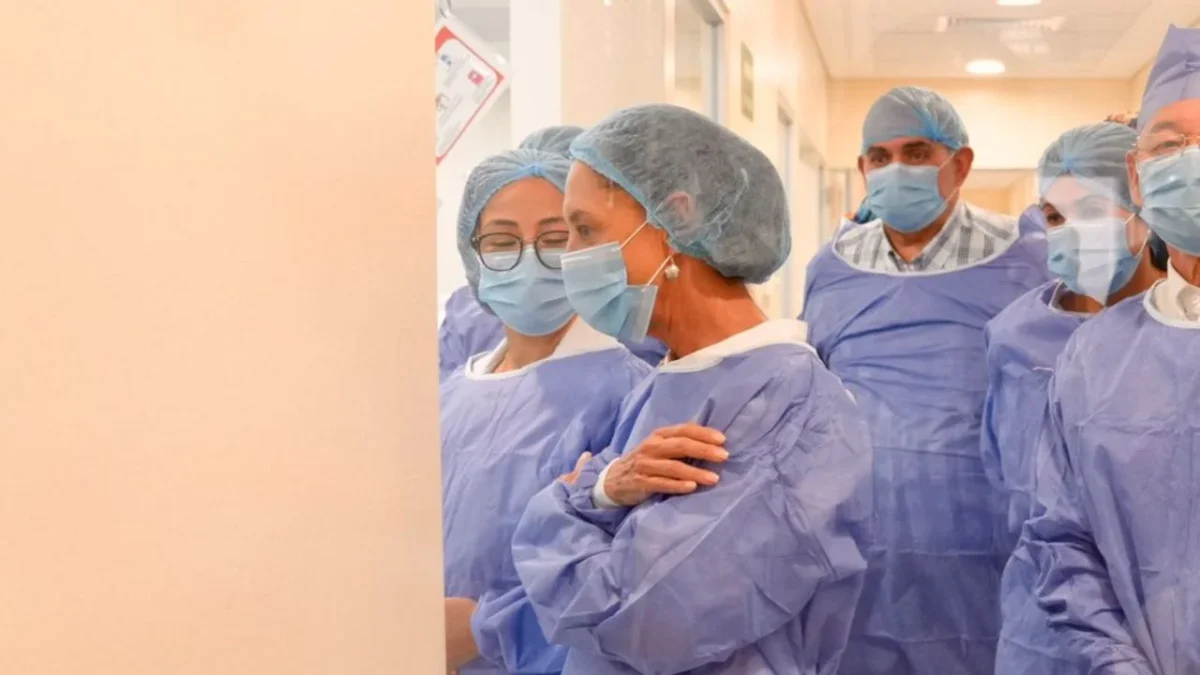 En Aguascalientes, Zoé Robledo reconoció la importancia de abrir espacios institucionales para reconocer el papel del personal médico.
