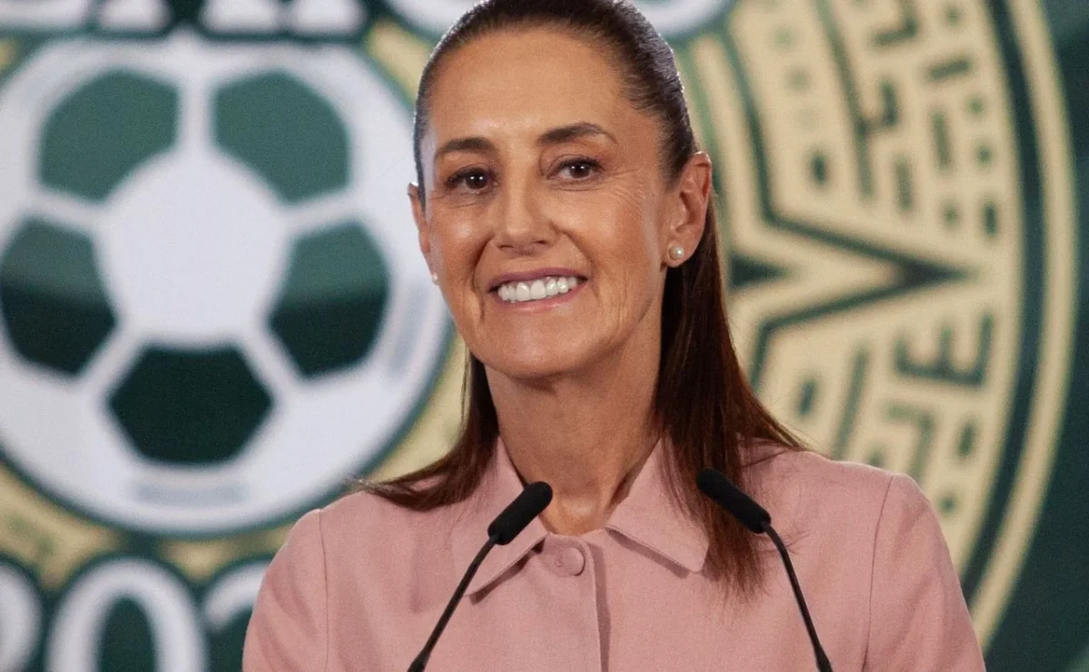 Claudia Sheinnbaum desde la Mañanera del Pueblo