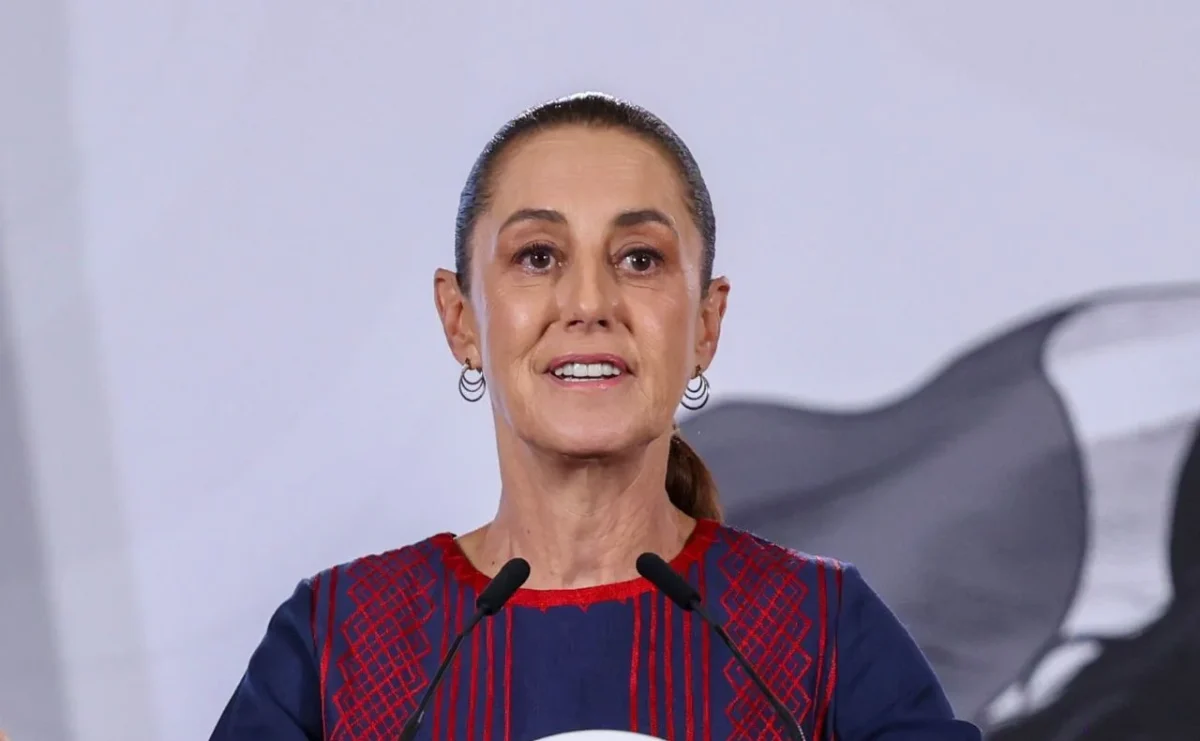 Claudia Sheinbaum en la Mañanera del Pueblo
