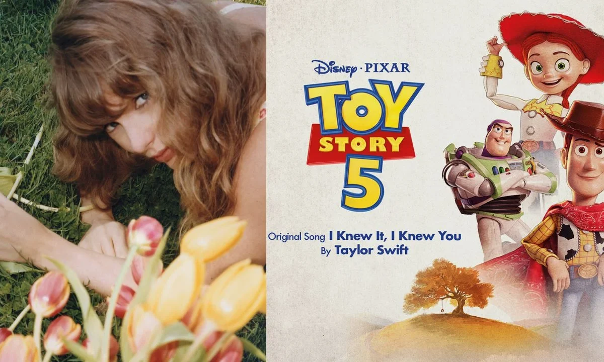 La cantante Taylor Swift informó el lanzamiento de 'I Knew It, I Knew You', una canción country que musicalizará Toy Story 5.