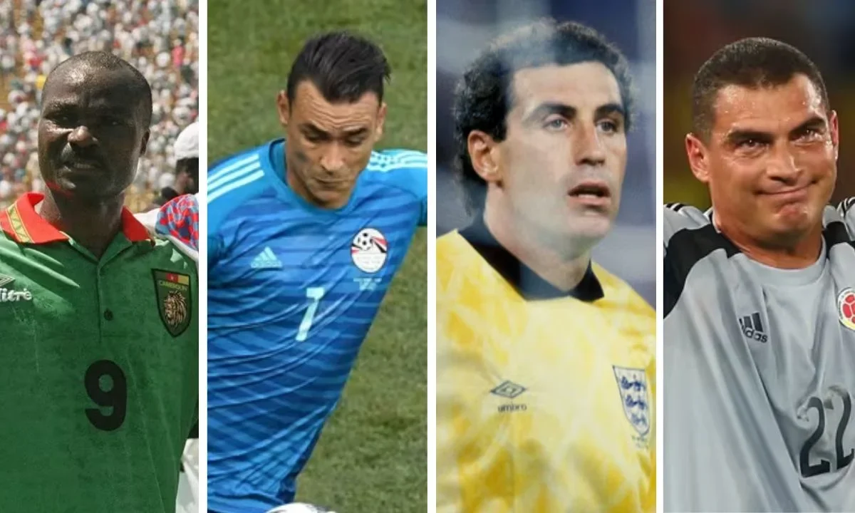 Entérate aquí cuáles son los 5 jugadores más veteranos que han jugado en una Copa del Mundo, algunos han marcado goles.