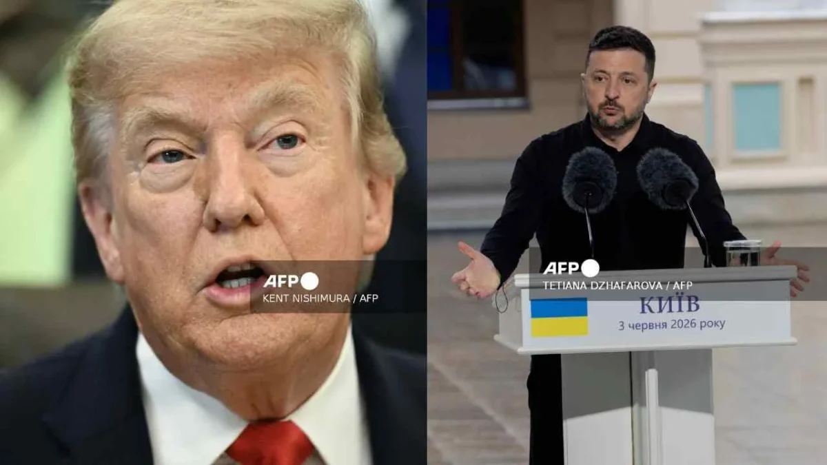 Trump y Zelenski participarán en una reunión de trabajo del G7, que se realizará el martes en Francia.
