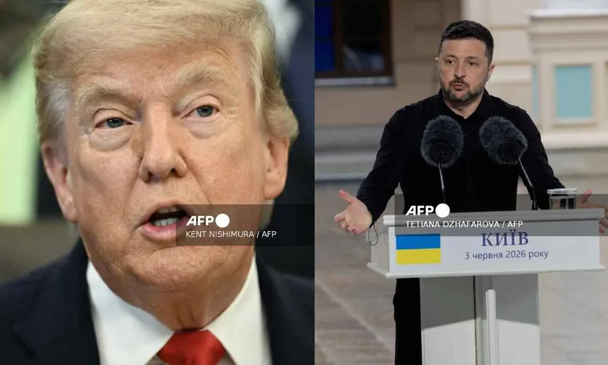 Trump y Zelenski participarán en una reunión de trabajo del G7, que se realizará el martes en Francia.