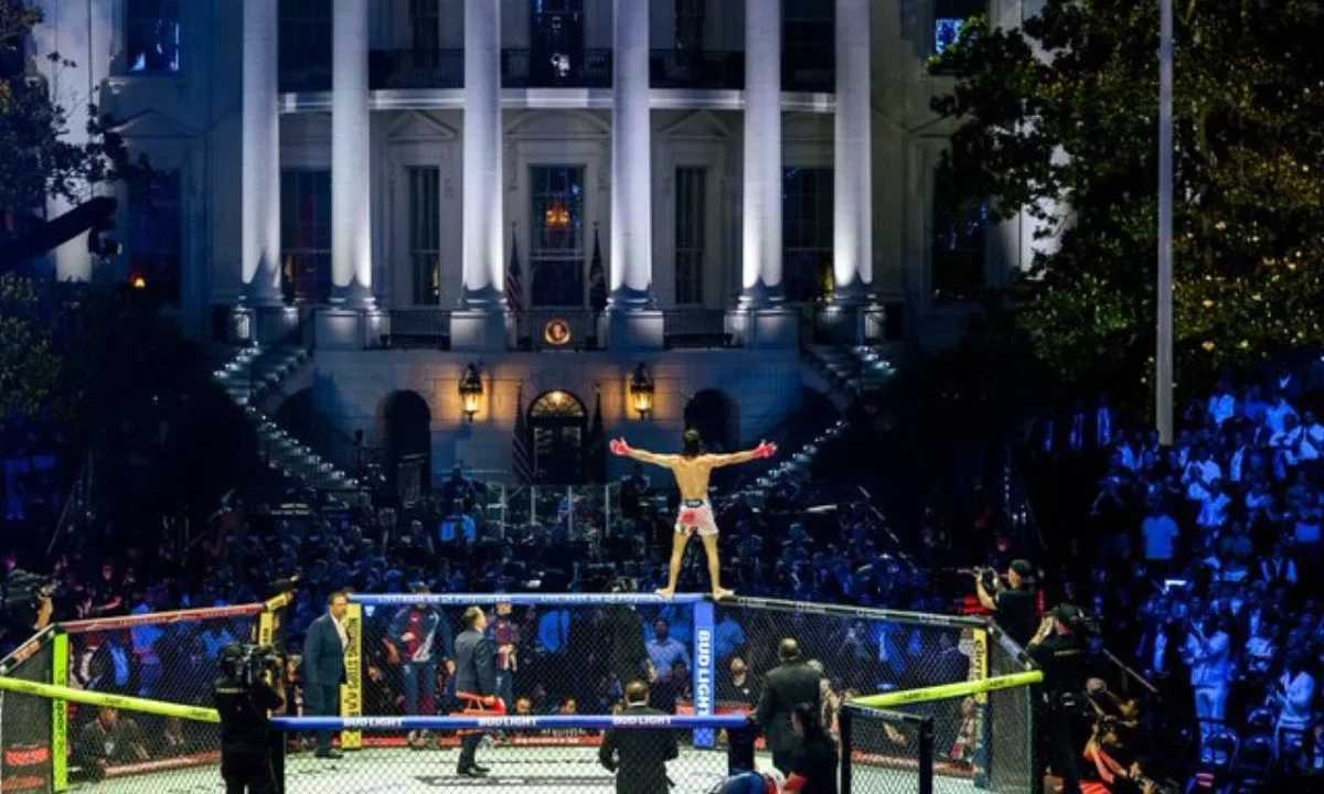 La UFC celebró el evento titulado 'Freedom 250' nada más y nada menos que en la Casa Blanca y con la presencia de Donald Trump.