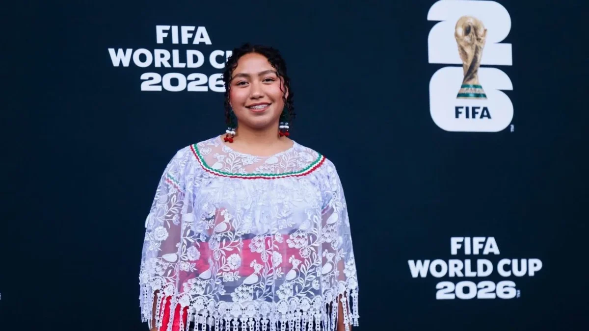 Yolett Cervantes Cuaquehua, joven que ganó el boleto de Sheinbaum para el evento, compartió su experiencia en el inicio del Mundial 2026.