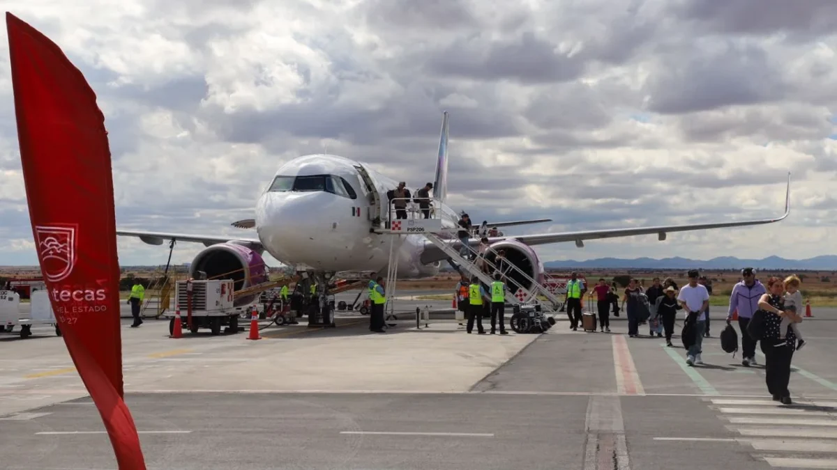 Autoridades y directivos dieron el banderazo de inicio a la nueva ruta aérea que conectará a Zacatecas con Guadalajara.