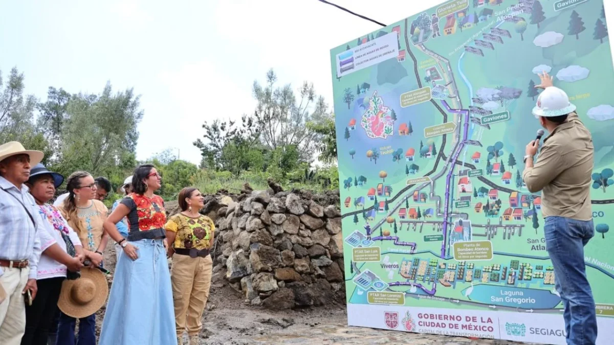Destina CDMX 372 mpd para plan hídrico en Xochimilco