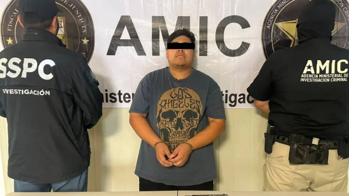 Detienen a la 'Bomba' tiene 10 órdenes de aprehensión