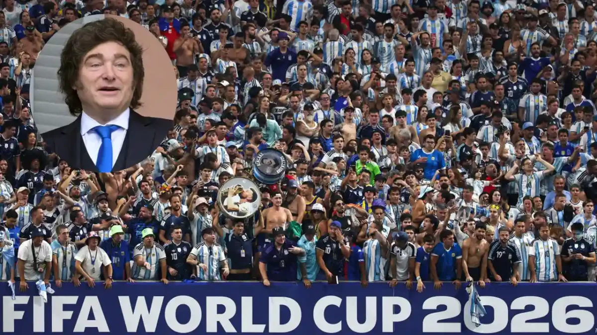 Final del Mundial Milei