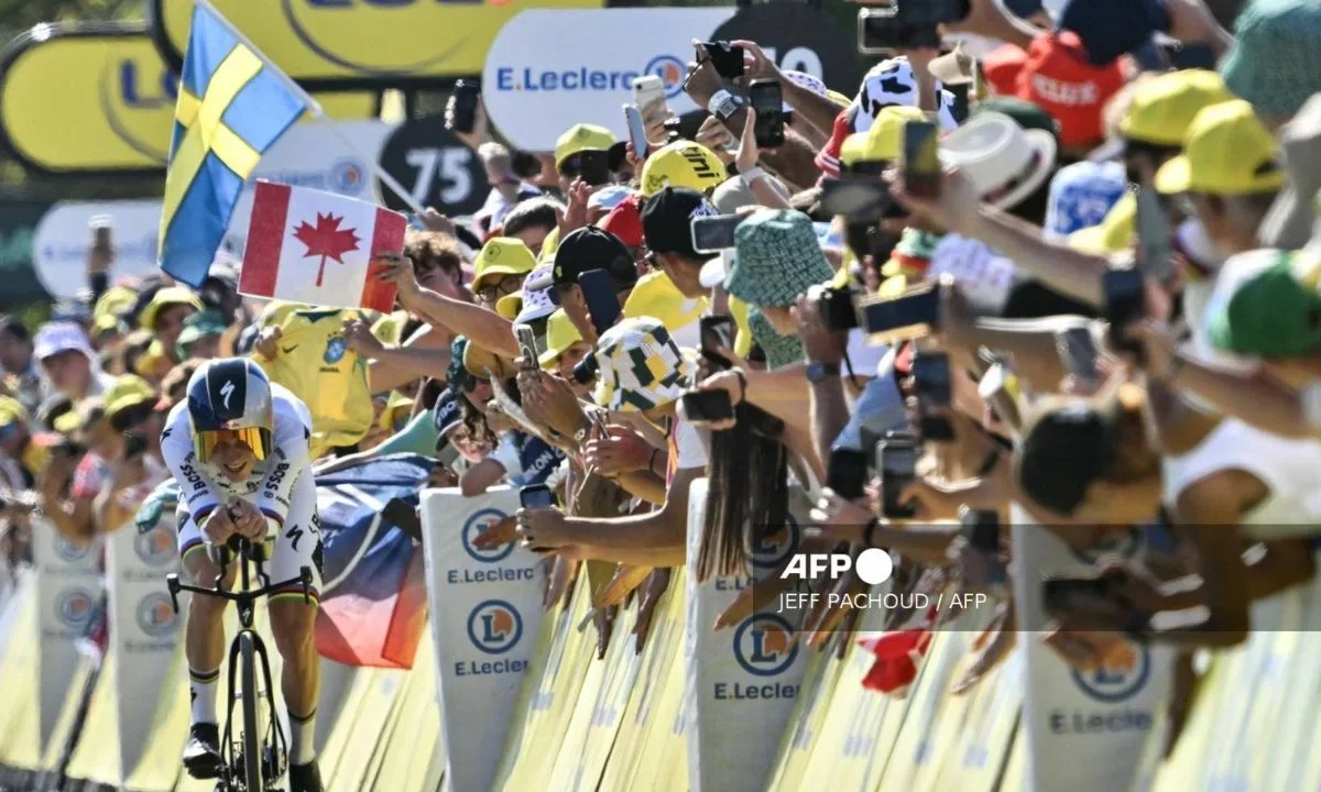 Isaac del Toro termina quinto en la etapa de reanudación del Tour de Francia