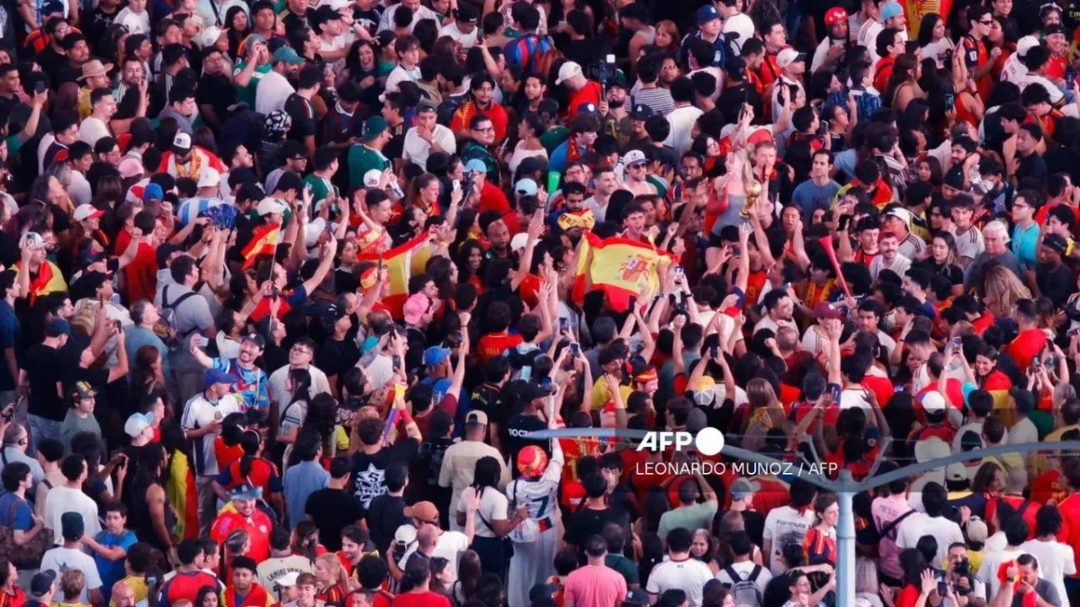 Muere una persona en los festejos por el campeonato de España