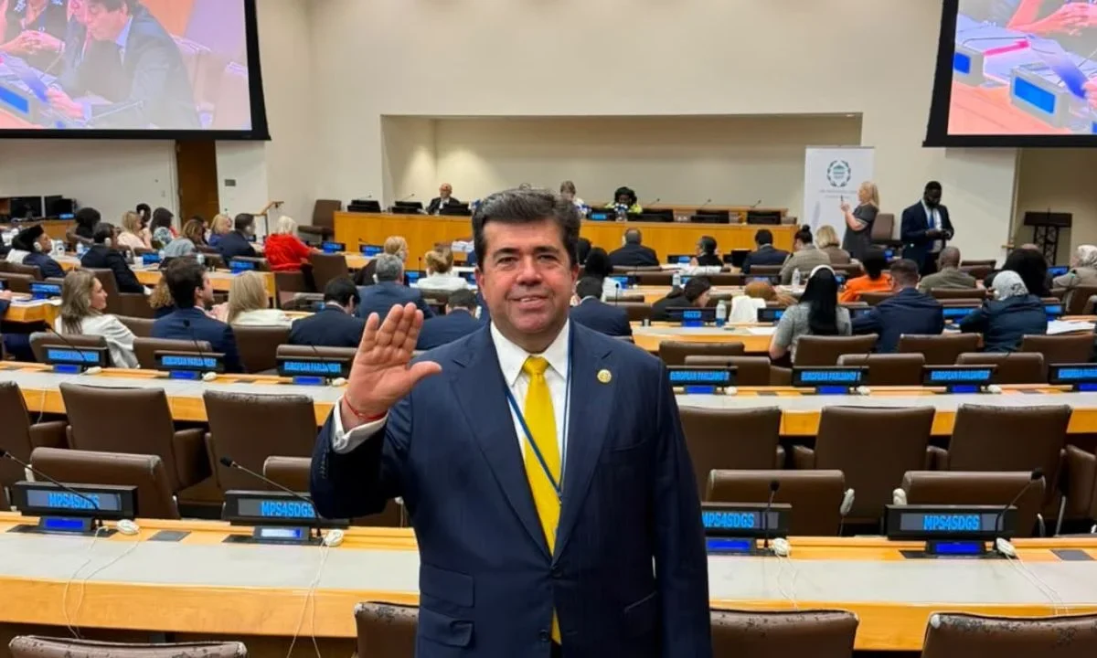 Pedro Haces lleva a la ONU propuestas para acelerar el cumplimiento de la agenda 2030