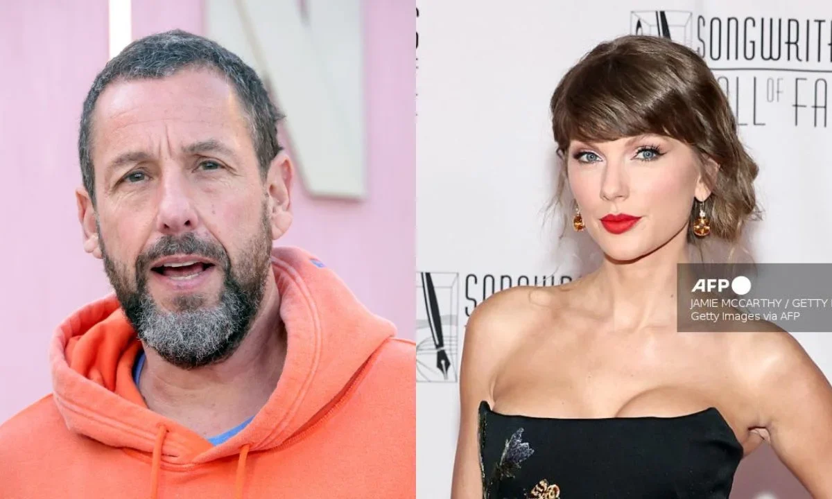 El actor Adam Sandler aceptó 'encantado' oficiar la boda de la cantante Taylor Swift y el jugador de americano Travis Kelce.
