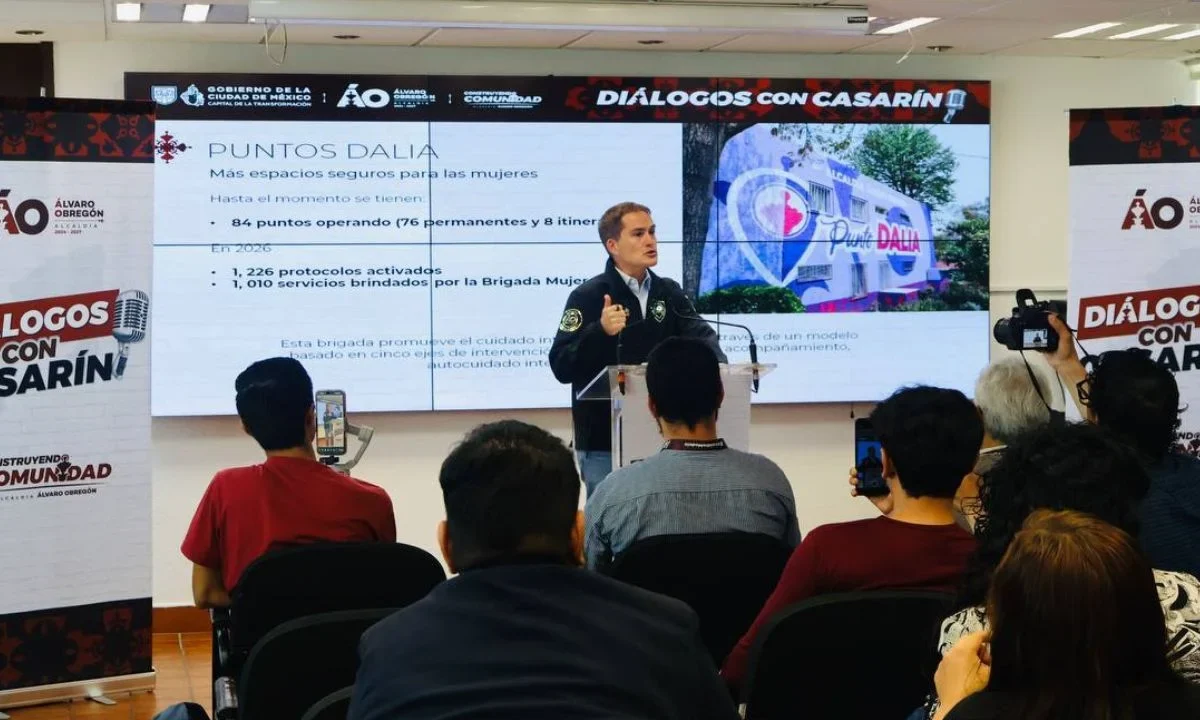 El alcalde de la Álvaro Obregón informó que desde inicios de año y hasta el 30 de junio, disminuyeron 9.65% los delitos de alto impacto.