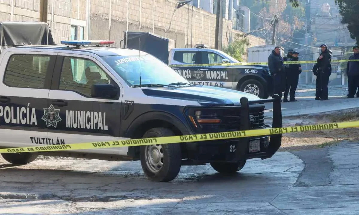 Balacera en el municipio de Tultitlán deja un muerto y un herido.