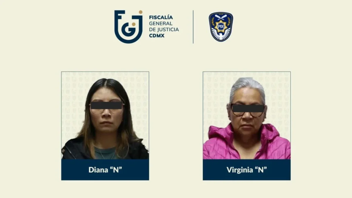 Dos mujeres señaladas por el despojo de un inmueble en la calle Matías Romero, en la colonia Del Valle, quedaron detenidas.