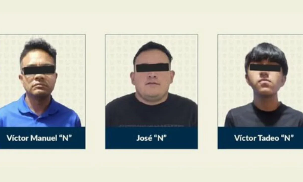 Capturan a 'El Cocinas', 'El Inocencio' y otro presunto operador criminal