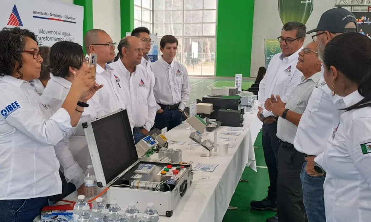 SLP reunió a 16 organismos operadores y empresas especializadas en la Expo 'Red de Agua: Soluciones y Experiencias' % .