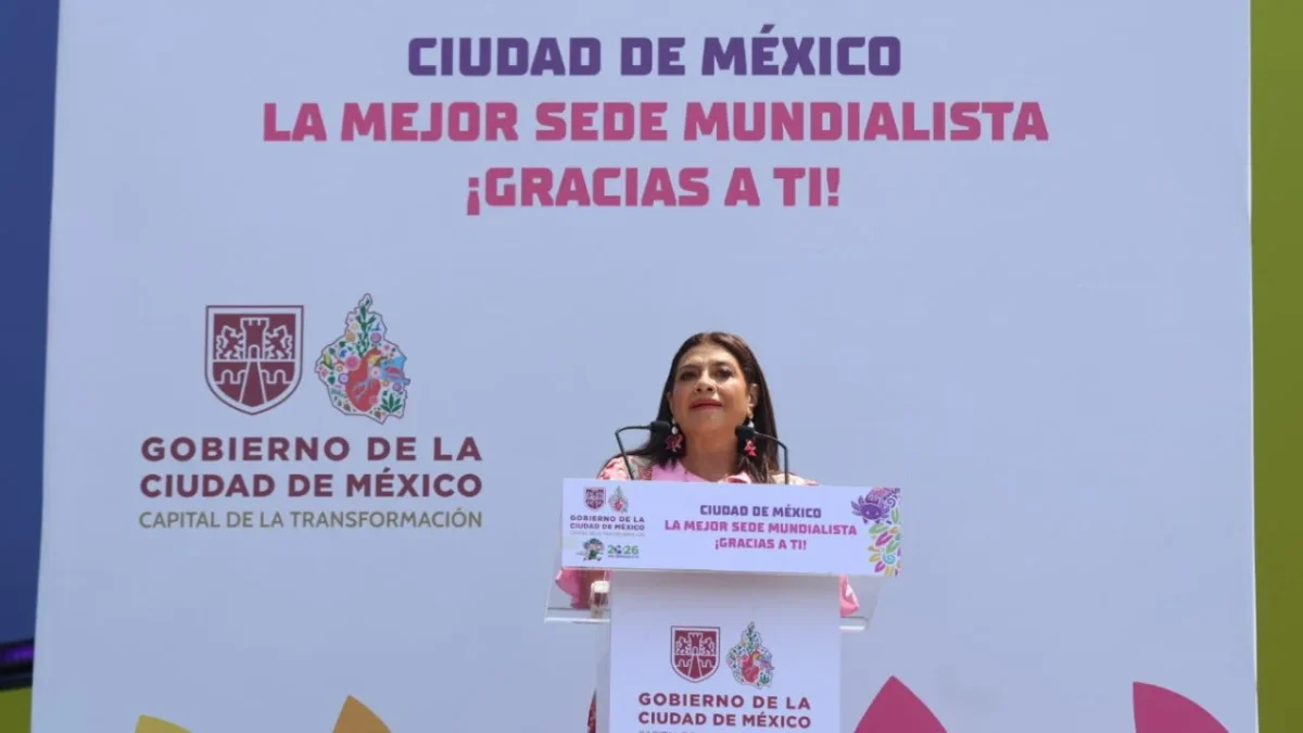 La Jefa de Gobierno de la CDMX, Clara Brugada, reconoció el trabajo de más de 40 mil servidores públicos durante el Mundial de Futbol 2026.