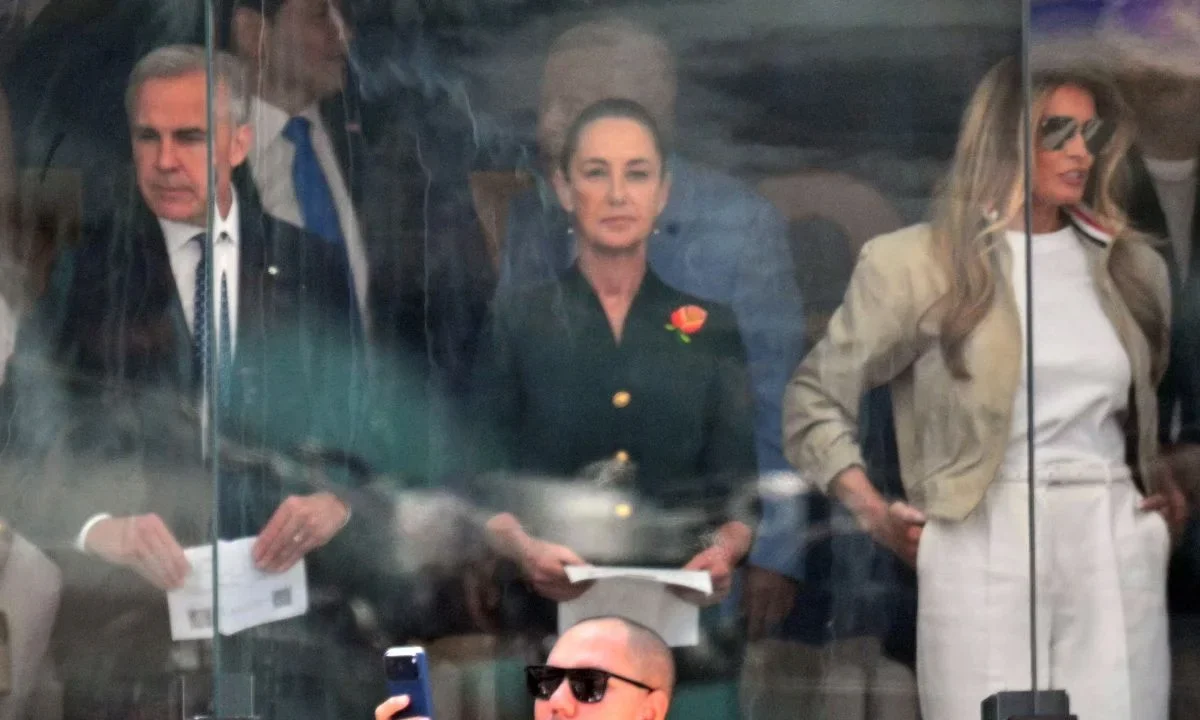 La presidenta Claudia Sheinbaum ya está en las instalaciones del Estadio Nueva York para ser testigo del España vs Argentina, final del Mundial 2026.