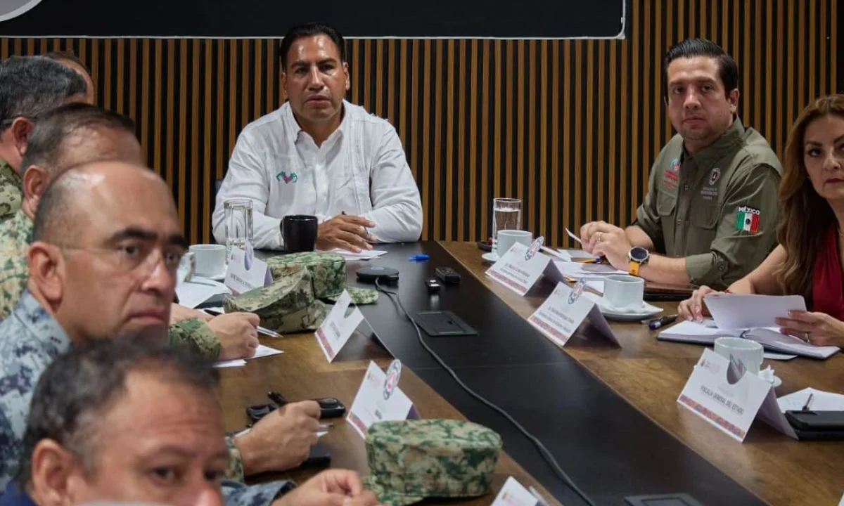 Eduardo Ramírez Aguilar encabeza coordinación con Protección Civil tras sismo; autoridades mantienen monitoreo en Chiapas