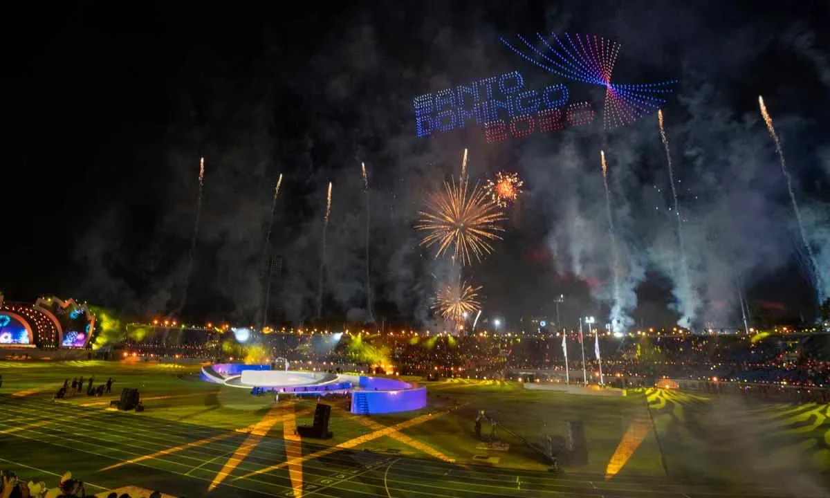 Con música merengue y homenaje a Venezuela, así comienzan los Juegos Centroamericanos y del Caribe 2026.