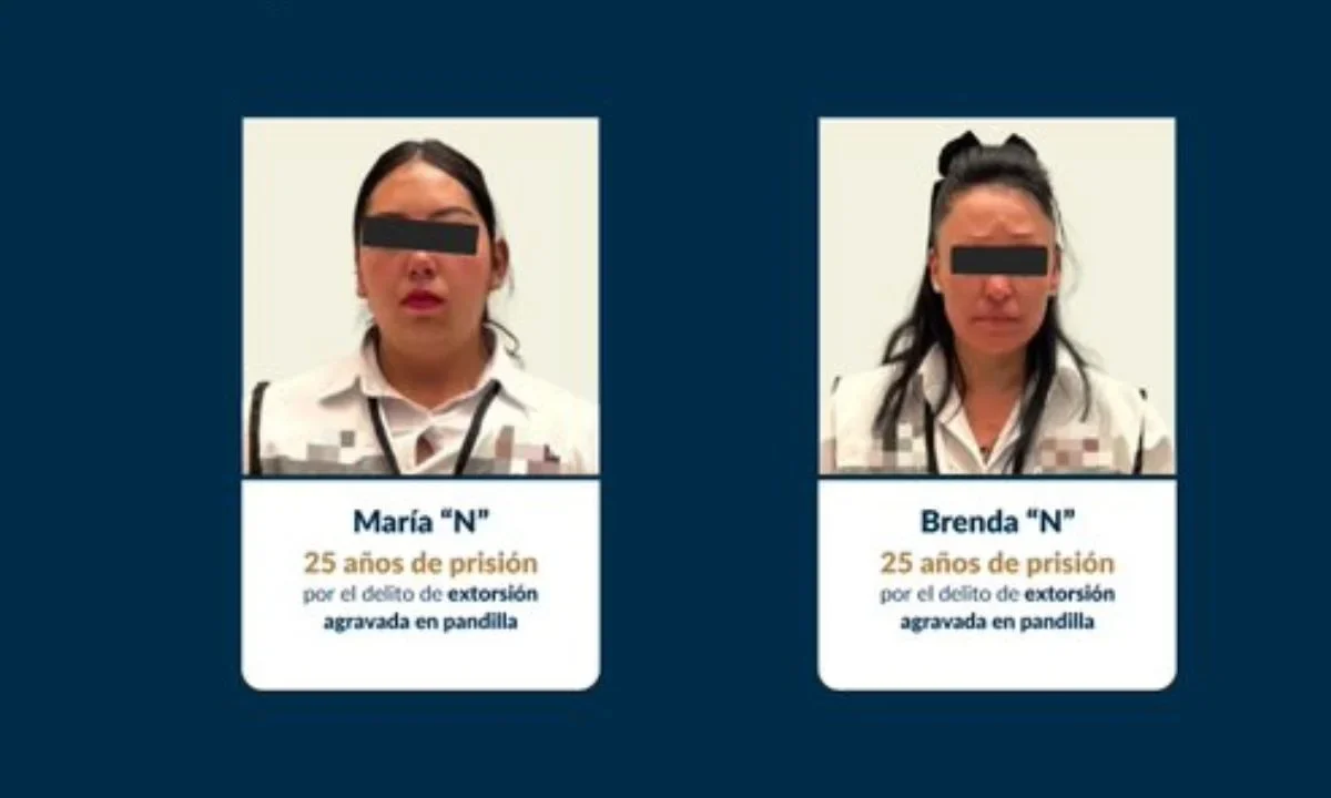 Brenda "N" y María "N" fueron sentenciadas a 25 años de prisión tras hacerse pasar por funcionarias de la COFEPRIS