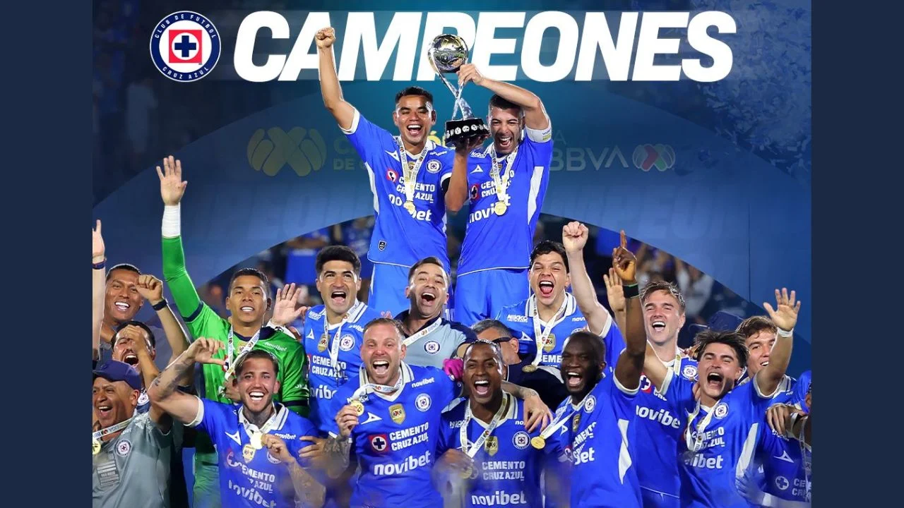 Cruz Azul se consolida como Campeón de Campeones tras vencer 3-1 a Toluca