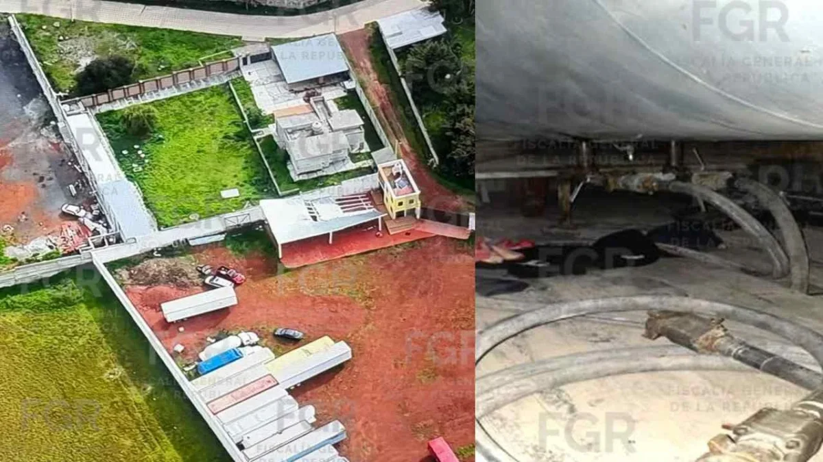 Autoridades federales desarticulan dos bandas dedicadas al huachicol en el Edomex.