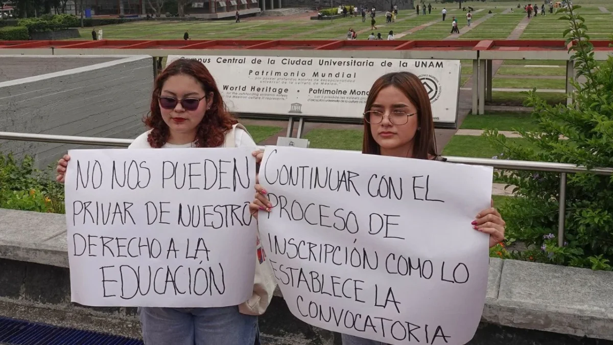 Claudia Sheinbaum señaló que la UNAM debe atender y resolver el conflicto por el presunto fraude durante el examen de admisión en línea para licenciatura