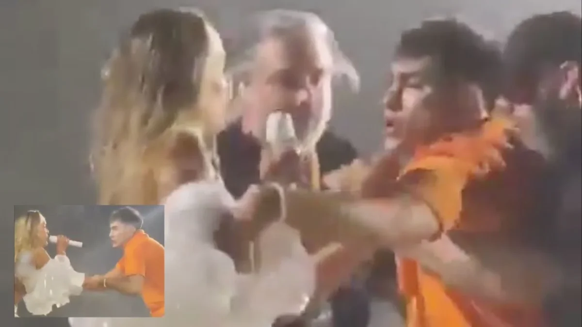 Karol G ha sufrido algunos sucesos poco afortunados durante su reciente gira, entre ellos un fan que la trató de forma tosca en el escenario.