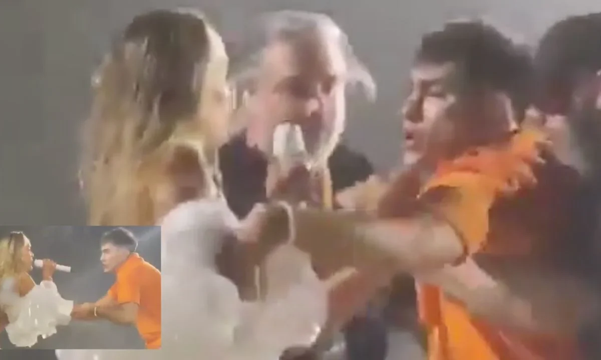 Karol G ha sufrido algunos sucesos poco afortunados durante su reciente gira, entre ellos un fan que la trató de forma tosca en el escenario.