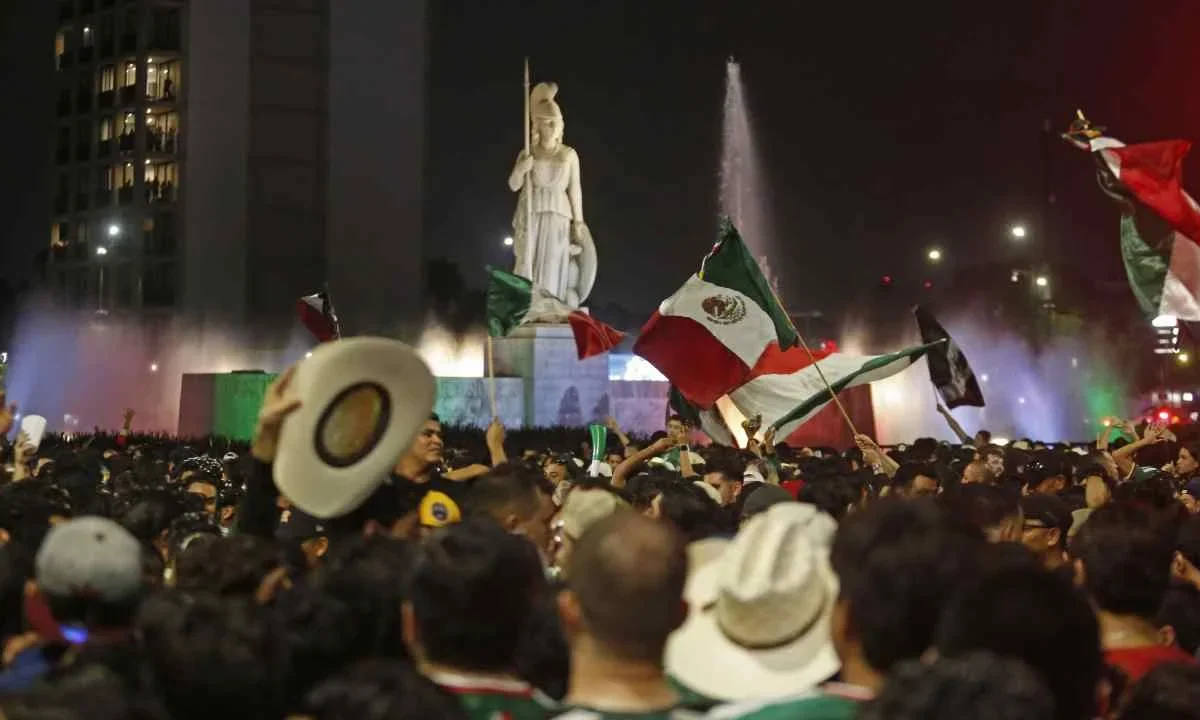 Los festejos por el triunfo de la Selección de México en el Mundial 2026 dejaron 75 detenidos en cinco estados.