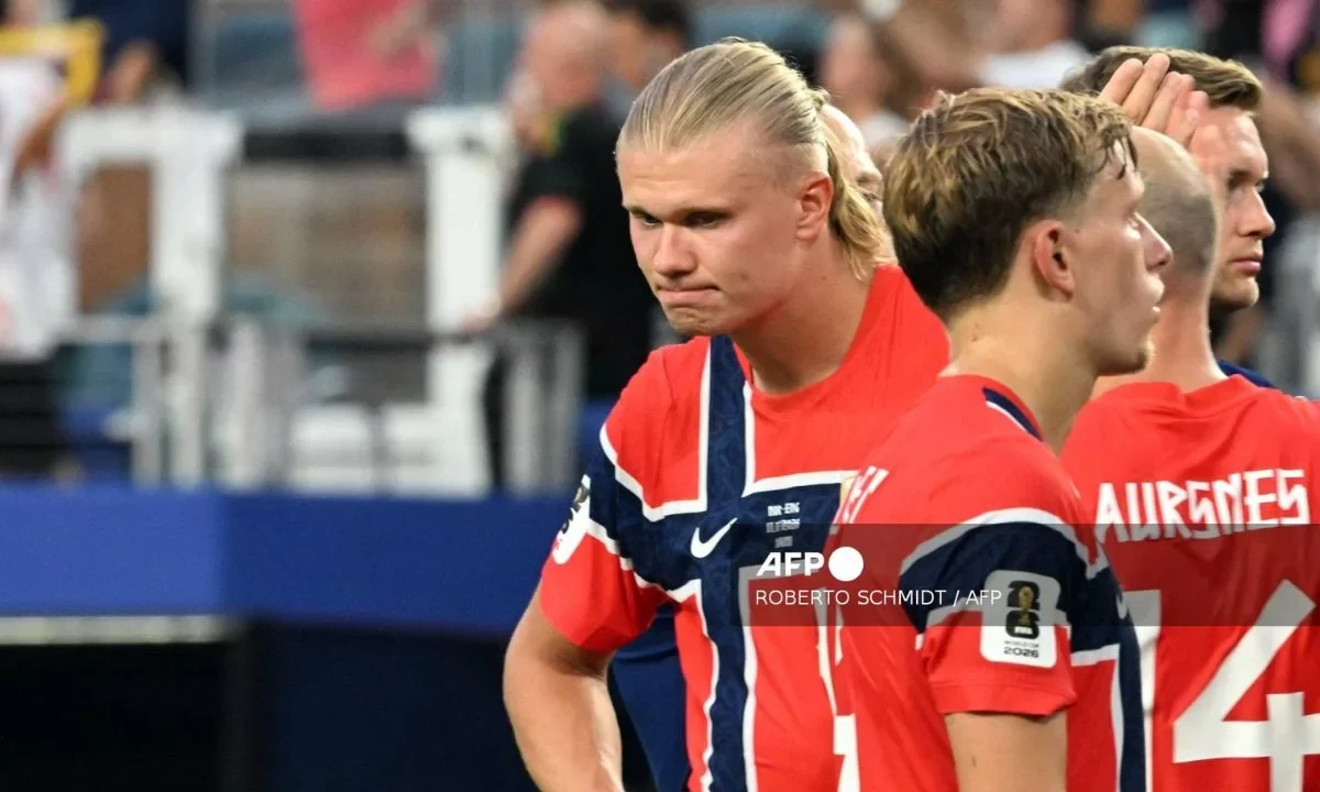 El delantero noruego Erling Haaland dijo que su selección 'dio buena batalla' ante Inglaterra pese a perder y quedar fuera del Mundial 2026.