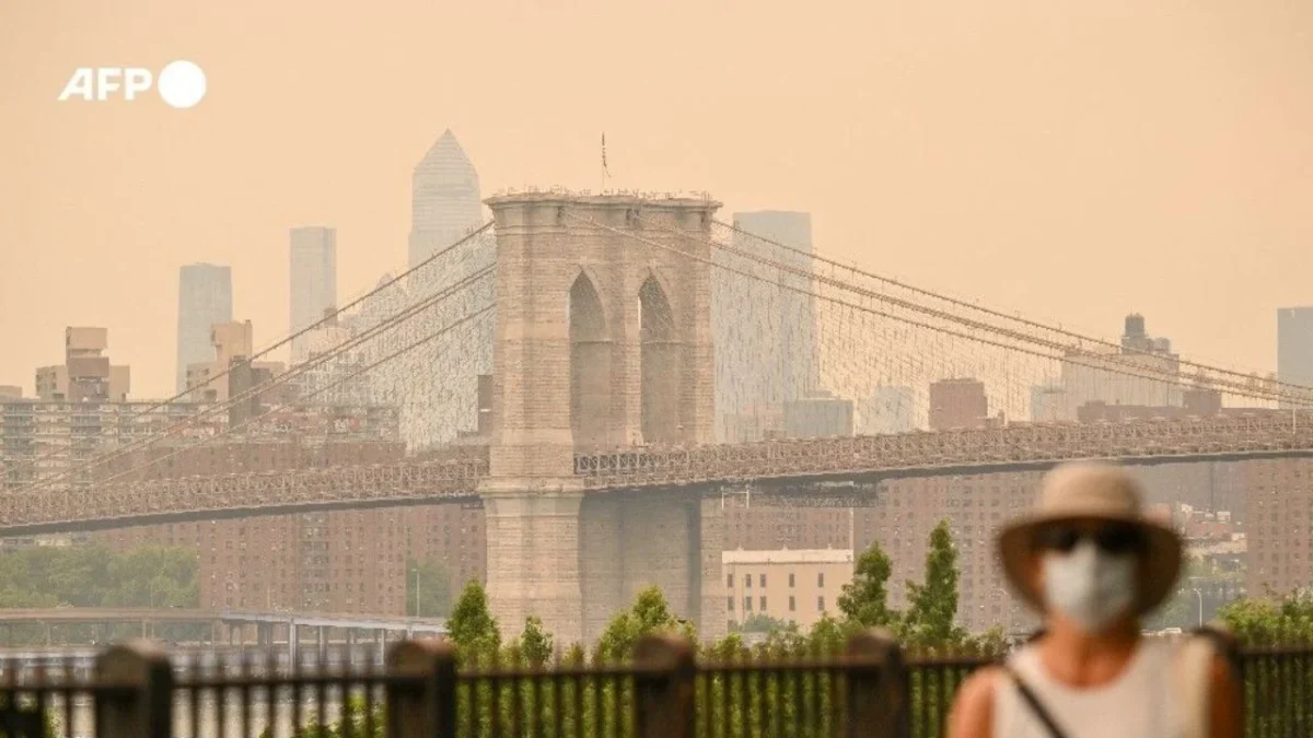 Debido a los incendios en Canadá, Nueva York está en contingencia ambiental a días de la Gran Final del Mundial 2026.