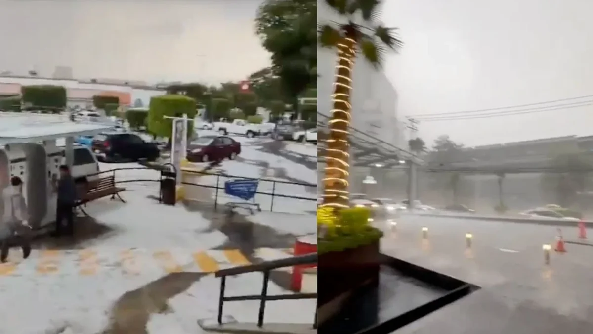 Este viernes, la lluvia volvió a causar inundaciones en zonas de la alcaldía Cuajimalpa ante la Alerta Roja emitida por Protección Civil.