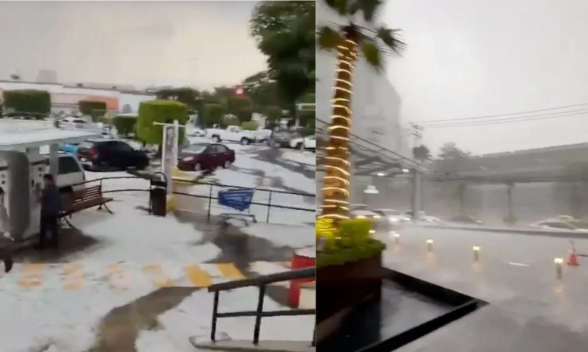 Este viernes, la lluvia volvió a causar inundaciones en zonas de la alcaldía Cuajimalpa ante la Alerta Roja emitida por Protección Civil.