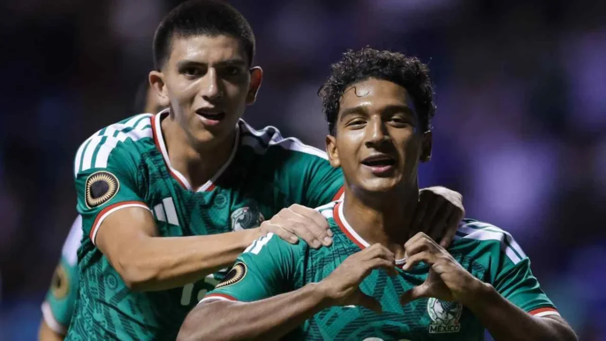 México golea 4-0 a Guatemala, queda como líder de su grupo y avanza a los cuartos de final del Premundial Sub-20.