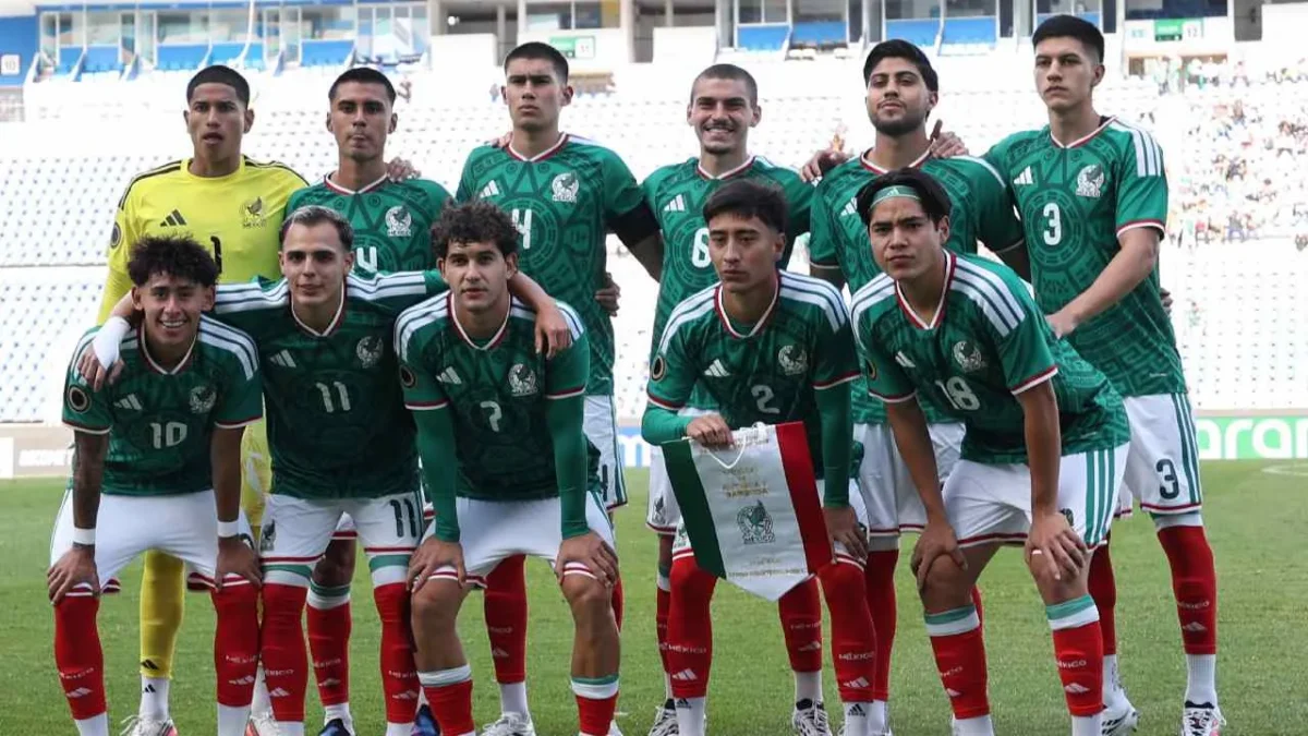 La Selección de México vence 3-0 a Antigua y Barbuda en el Premundial Sub-20.