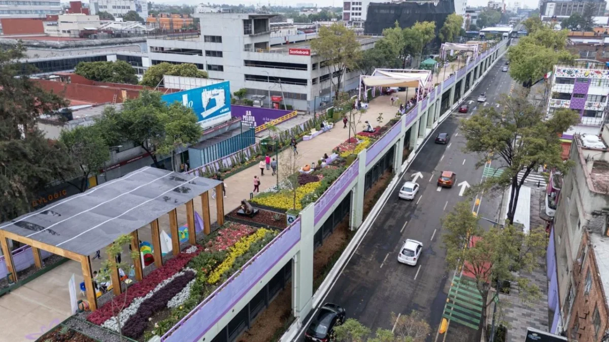 Las obras para conectar el Jardín Flotante con el Metro Chabacano están cerca de concluir y se entrgarán en una semana, estimó Sobse.
