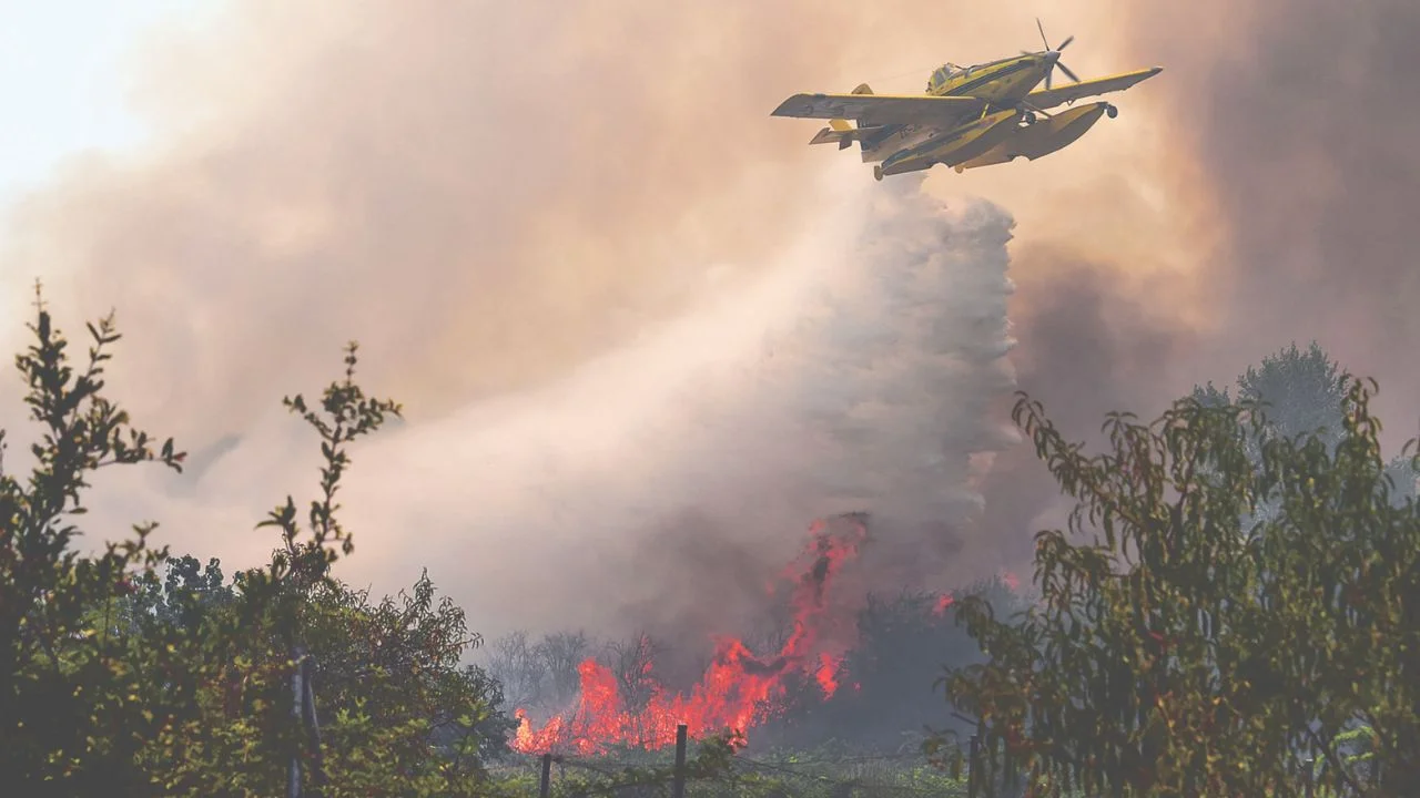 Pueblos vacíos por mayor incendio de la historia en España
