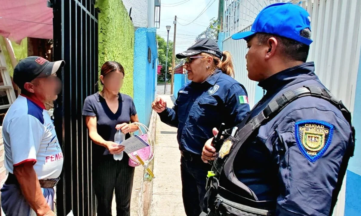 Con la llegada del periodo vacacional, la alcaldía Coyoacán comenzó un operativo preventivo con el apoyo de Escudo Coyoacán.