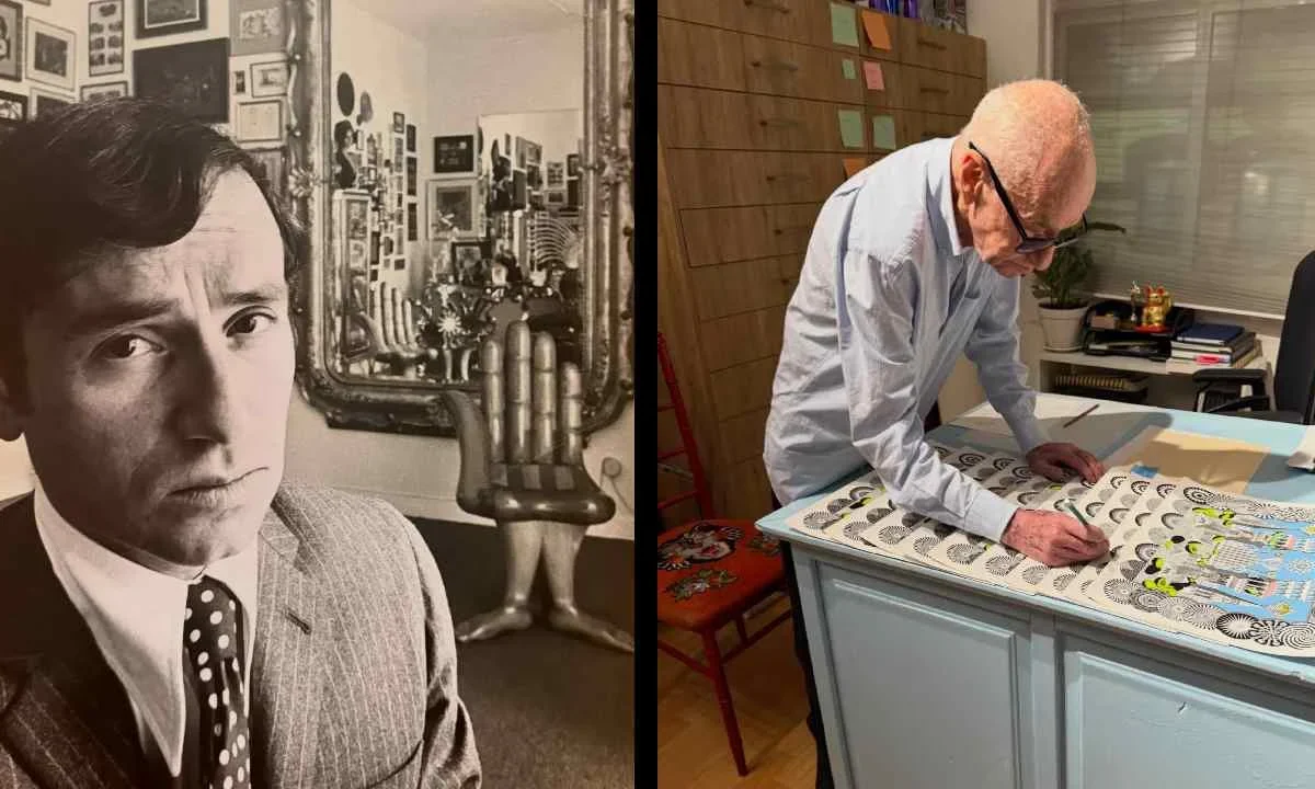 Rendirán tributo al artista mexicano Pedro Friedeberg en el Palacio de Bellas Artes.