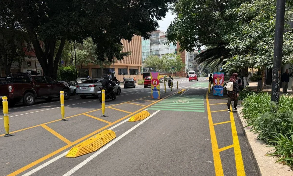 Se repavimentaron 7 mil 498 metros cuadrados de carpeta asfáltica, desde Paseo de la Reforma a Avenida Chapultepec en la colonia Juárez.
