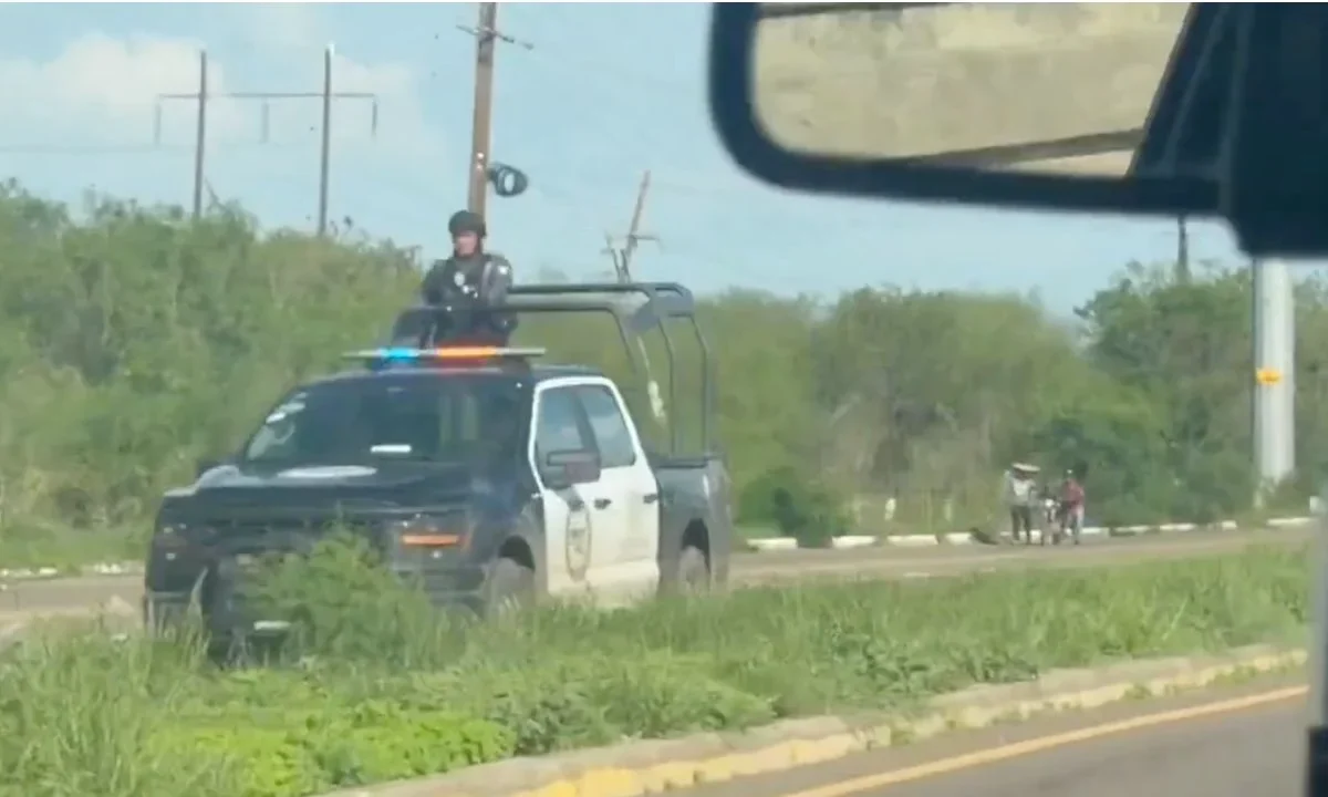 Se reportó una fuerte movilización en la sindicatura de El Limón de los Ramos, al norte de Culiacán por enfrentamiento con civiles armados.