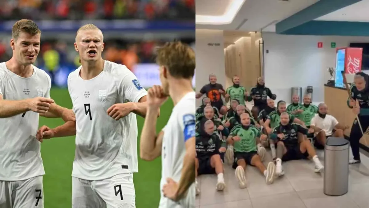 La Selección Mexicana festeja como Erling Haaland y el futbolista noruego ya les contestó en las redes sociales.
