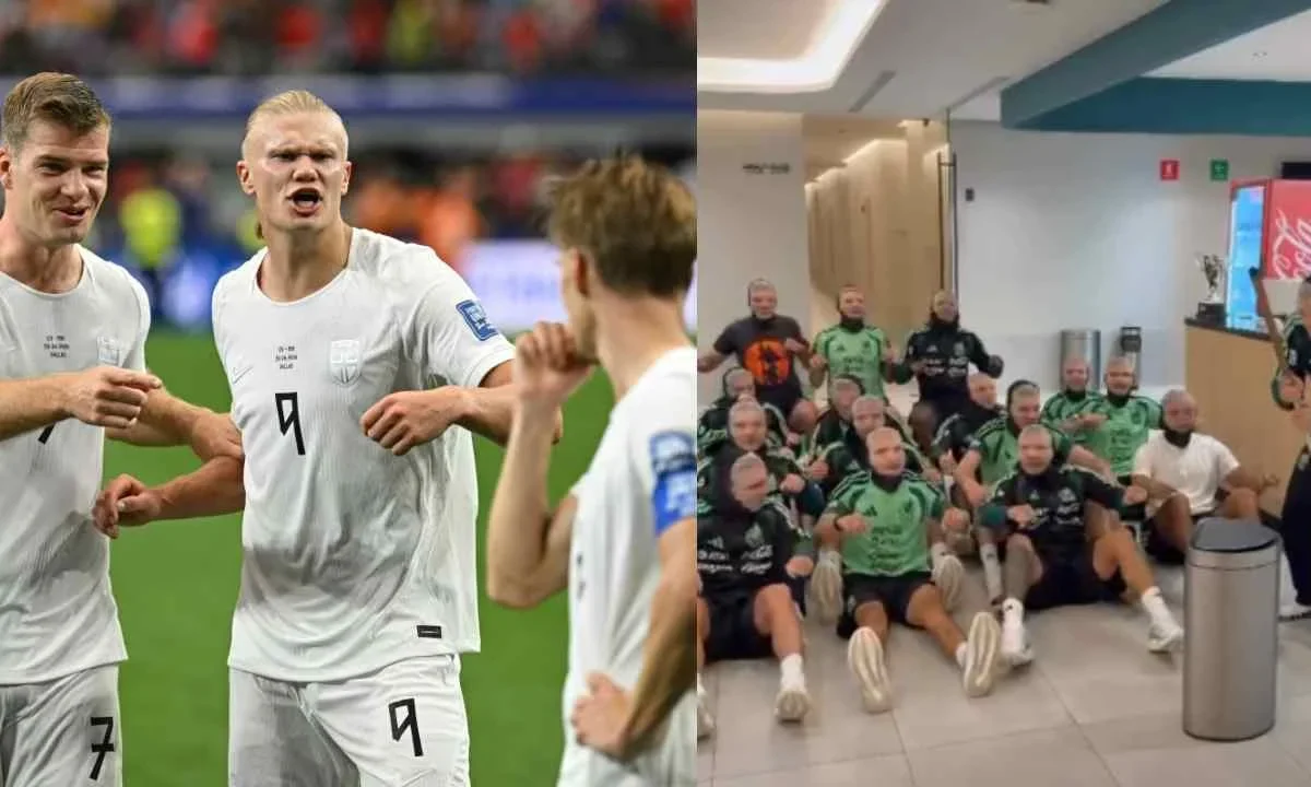 La Selección Mexicana festeja como Erling Haaland y el futbolista noruego ya les contestó en las redes sociales.