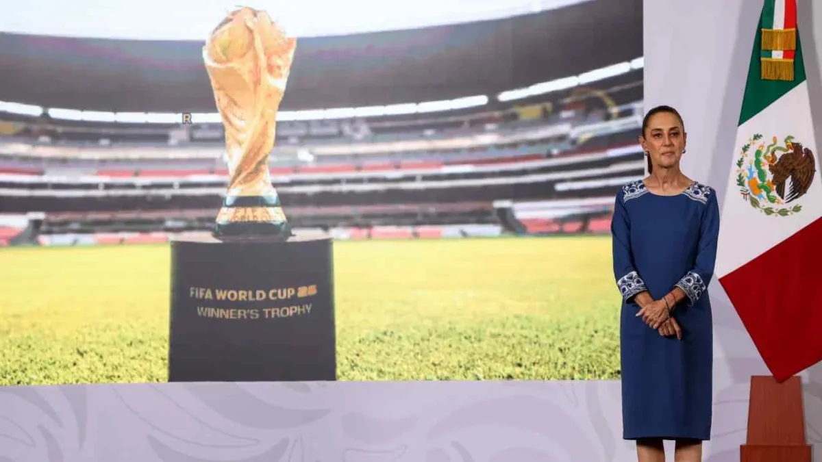 Claudia Sheinbaum informó a la Comisión Permanente que acudirá a la final del Mundial 2026.