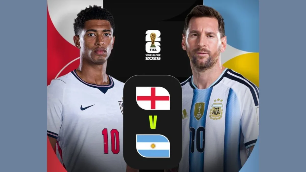 No te pierdas los detalles del duelo entre las selecciones de Argentina e Inglaterra por el pase a la final del Mundial 2026.