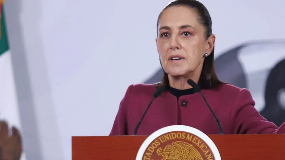 Claudia Sheinbaum, presidenta de México, encabezó la Mañanera del Pueblo